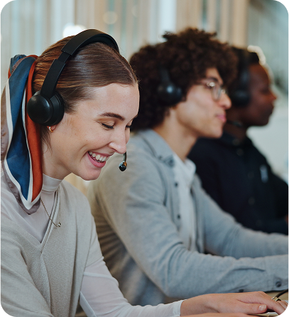 A smart way to see business Illustration