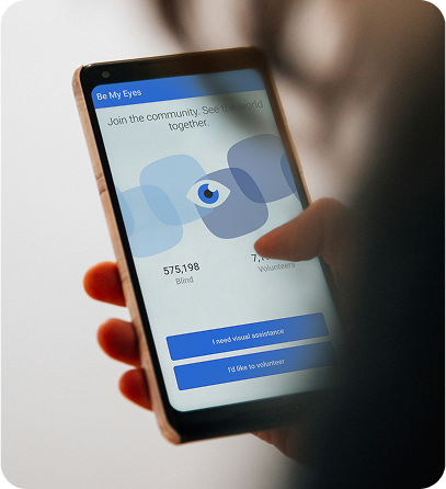 Assistance in an instant Illustration