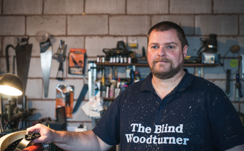 The Blind Woodturner
