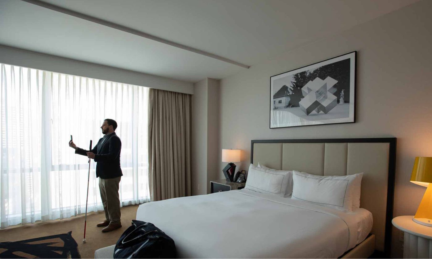 Featured Image for the latest post: We Asked Hilton Guests About Be My Eyes. Here's What They Said